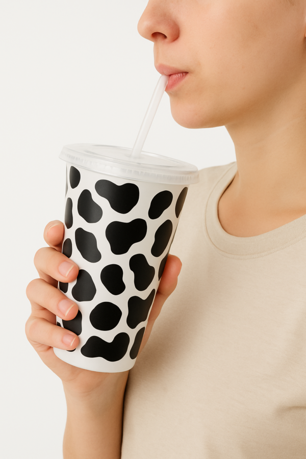 Cow Print Cold Cup - Image 4