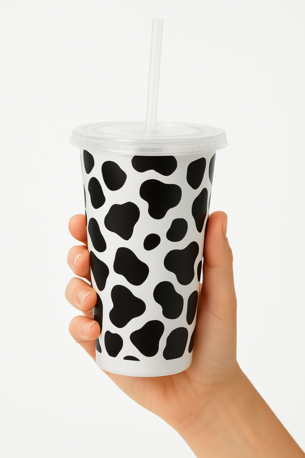 Cow Print Cold Cup - Image 3