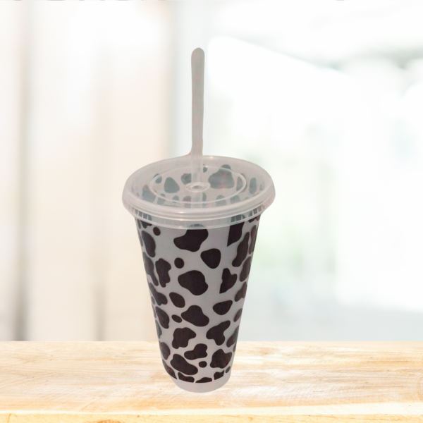 Cow Print Cold Cup - Image 2