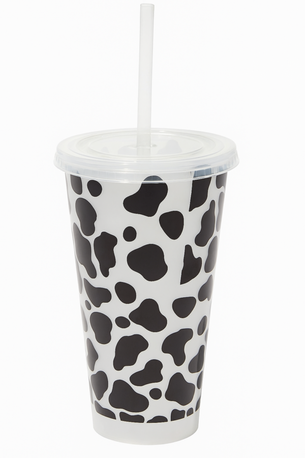 Cow Print Cold Cup - Image 2