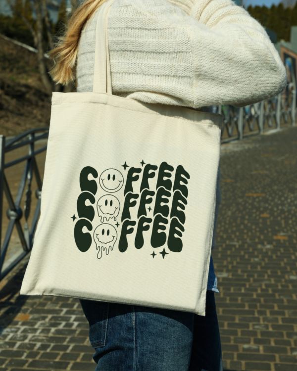 Coffee Tote Bag – Cute Gift for Coffee Lovers - Image 6