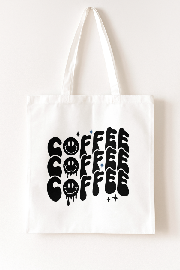 Coffee Tote Bag – Cute Gift for Coffee Lovers - Image 3