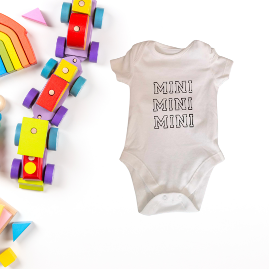 Mini baby vest