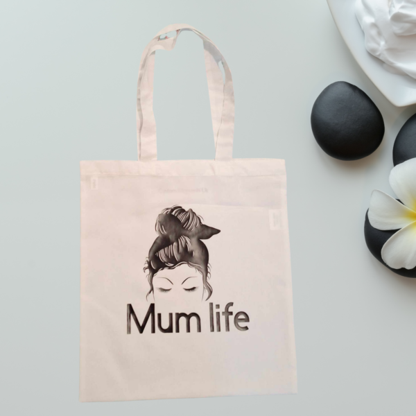 Mum life tote bag - Image 2