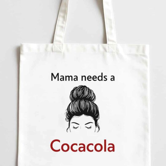 Mama Needs a CocaCola Tote – Perfect Gift for Moms Who Love Coke