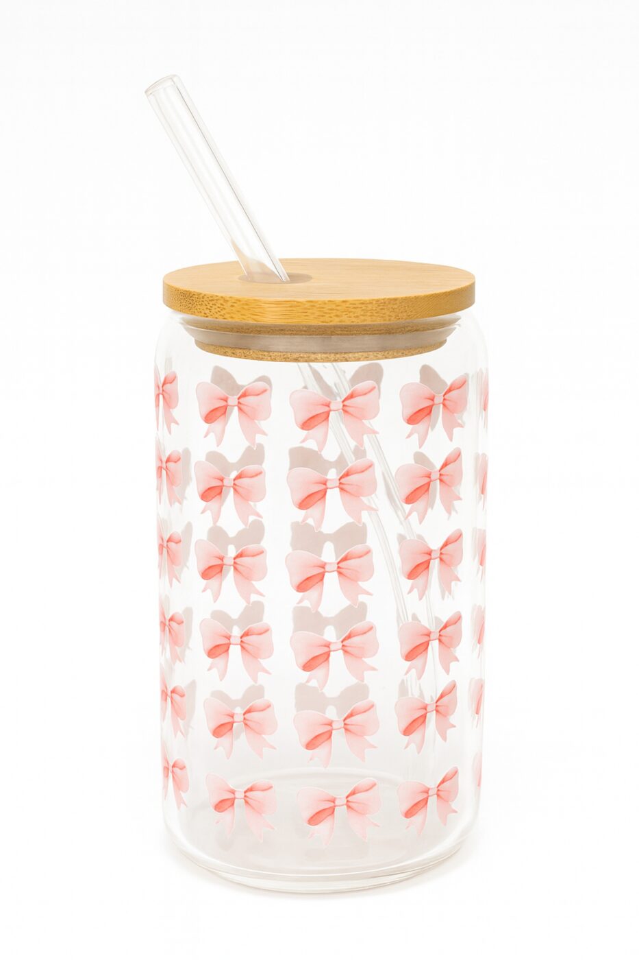 Bow Beer Can Glass