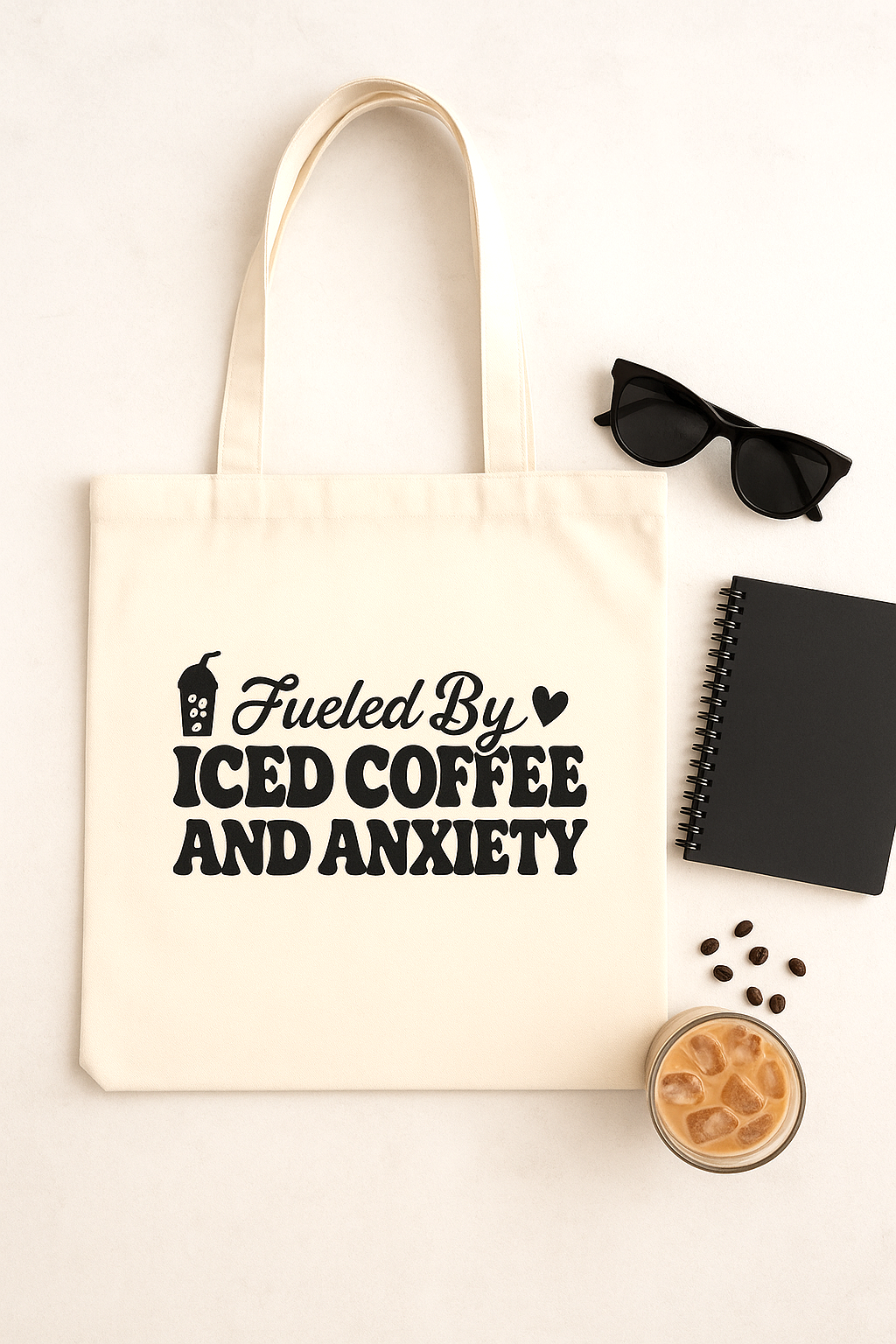 Fuelled by iced coffee and anxiety