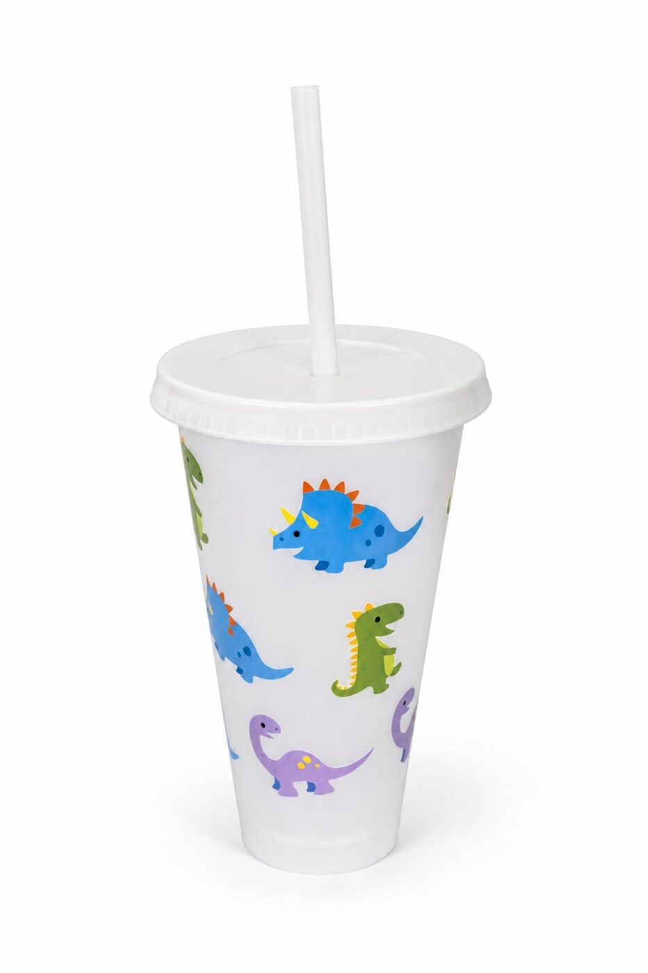 Dino Cold Cup with Straw